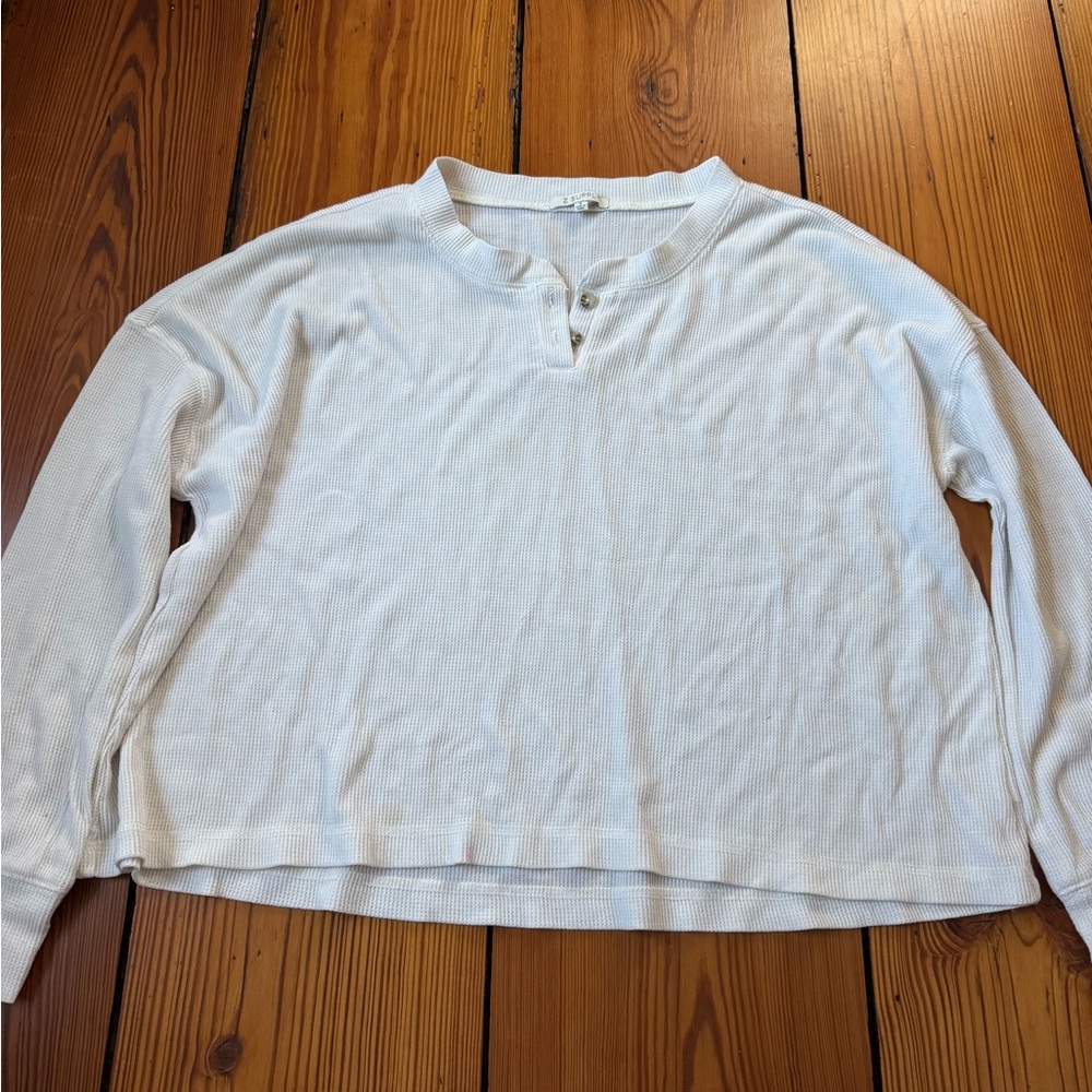 Z Supply cream button down